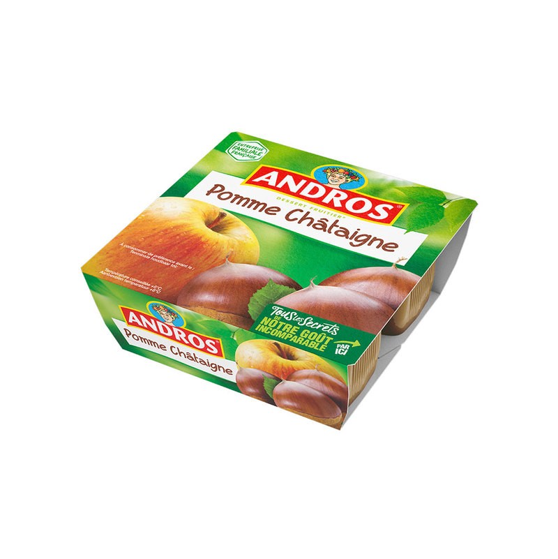 Compote de Pommes et Châtaignes Andros